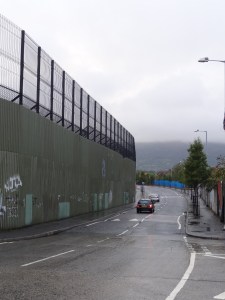 The Peace Walls. Belfast, Northern Ireland.