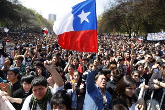 Chile-protesta